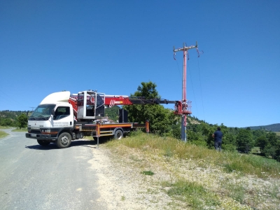 Büyükorhan/Bursa Elektrik Hattı Bağlama Çalışması