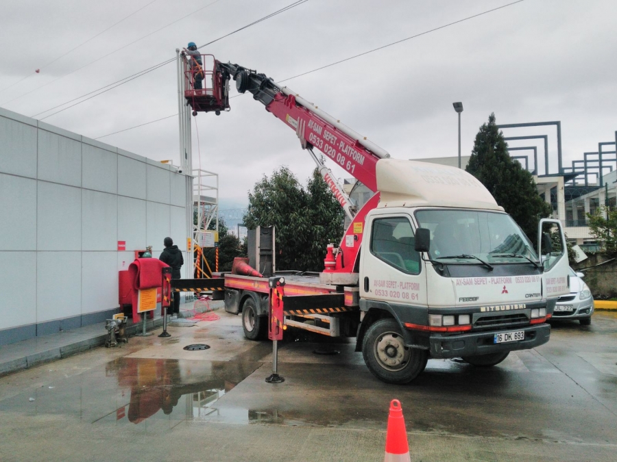 Nilüfer/Bursa Tıkalı olan gaz hattı açma çalışmaları