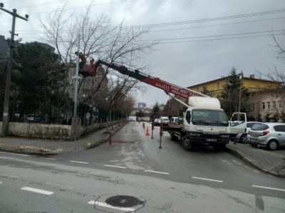 Nilüfer, Kamera Direği Montaj Çalışması