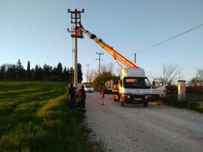 Mudanya/Hasköy Orta Gerilim Sigorta Değiştirme Çalışması