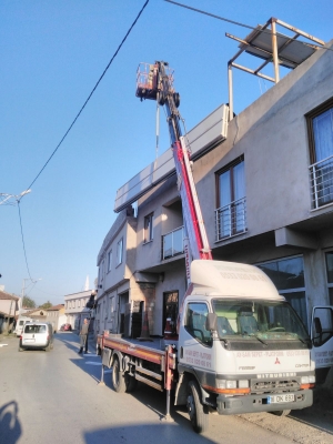 Osmangazi/Bursa 2.kata Çatı Malzemesi Verme Çalışması